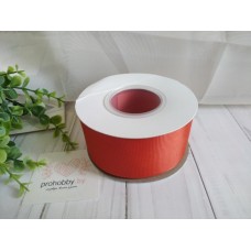 Лента репсовая 40 мм, цвет томатный №250